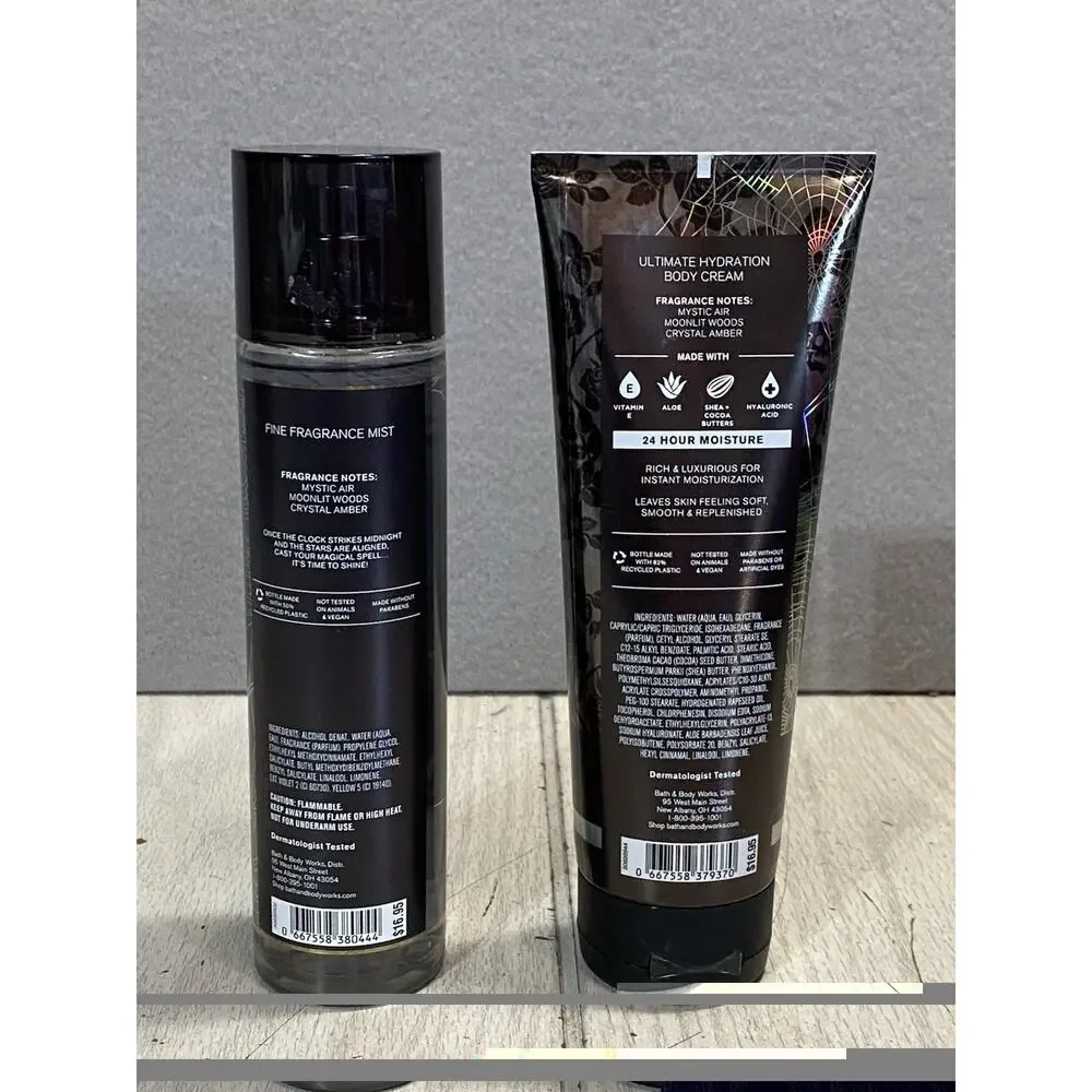 Bath & Body Works Midnight Spell Fragrance Mist & Ultimate Hydration Body Cream